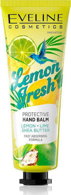 Eveline Balm Ενυδατική Κρέμα Χεριών Lemon Fresh 50ml