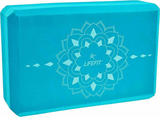 Lifefit Boga Yogablock EVA in Türkis Farbe