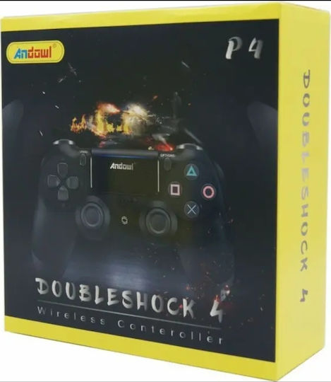 Andowl P4-6227 Wireless Gamepad for PS4 Black