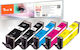 Peach Compatible Inkjet Printer Ink Package Canon PGI-580XXL/CLI-581XXL Multi (Color) / Black