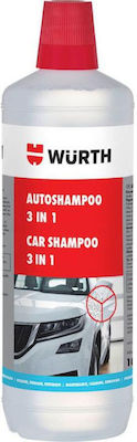 Wurth Car Shampoo 3 in 1 1lt