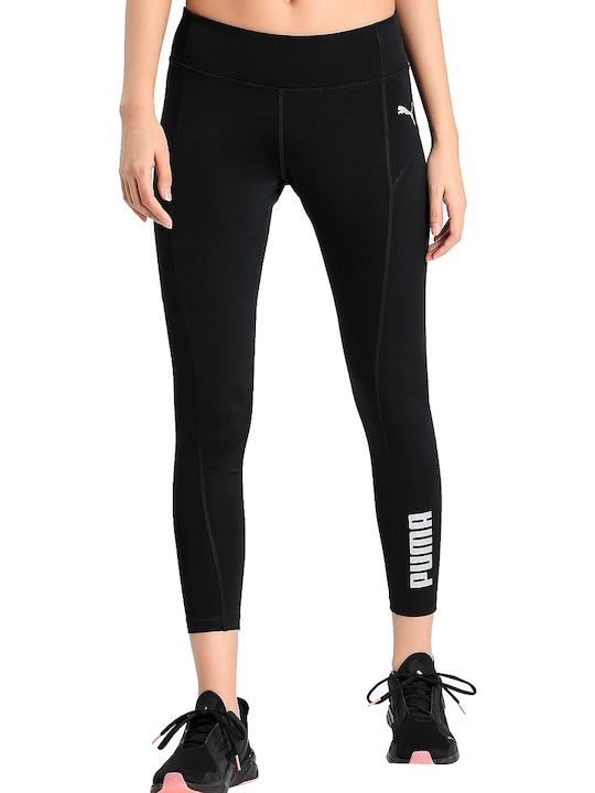 RTG 7/8 Women's Cropped Running Legging Black