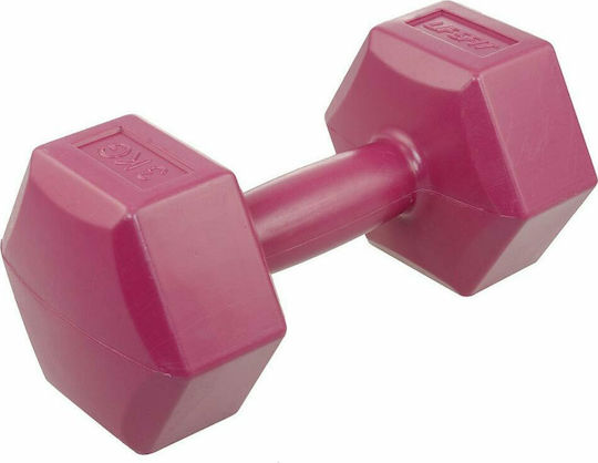 Lifefit Βαράκι Εξάγωνο Βινυλίου 1 x 3kg