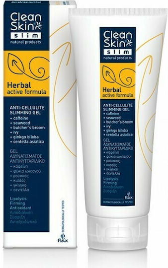 CleanSkin Natural Products Anti Cellulite Slimming Κρέμα για Λιποδιάλυση, Κυτταρίτιδα & Κατακράτηση 200ml
