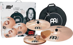 Meinl Набор чинии с Транспортен калъф (14" Hi-Hat, 16" Crash, 20" Ride)