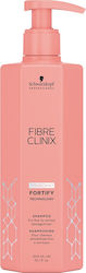 Schwarzkopf Fiber Clinix Fortify Shampoos Reconstruction/Nourishment for All Hair Types 300ml