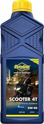 Putoline Scooter 4T Synthetic Motorcycle Oil for Four-Stroke Engines 5W-40 1lt