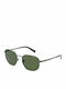 Armani Exchange Sunglasses with Gray Metal Frame and Green Lens AX2036S 600371