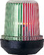 Lalizas Classic 12 Boat Light Without Mast Prominent Tri-color Light with Black Casing 30114