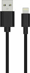 Ansmann USB-A zu Lightning Kabel Schwarz 1m (1700-0131)