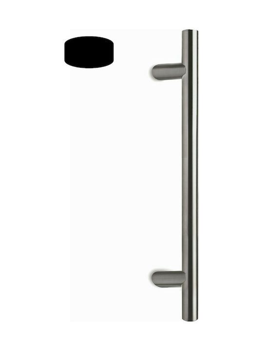 Convex Handle Front Door 1127 S 400mm Inox