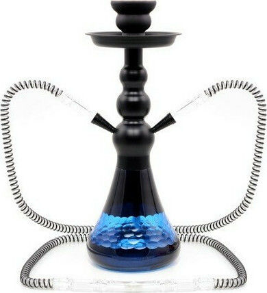 Atomic Hookah Diamond Cut Blue 40cm 0230733