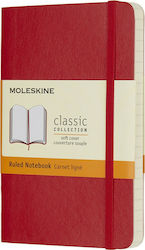 Moleskine Klassische Sammlung Geregelt Rote