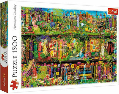 Μια Παραμυθένια Βιβλιοθήκη Puzzle 2D 1500 Bucăți