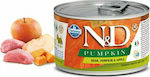 Farmina Pumpkin Apple Wet Food Dogs in Cans with Wild Boar Grain-Free & Gluten-Free 140gr 21.12.026