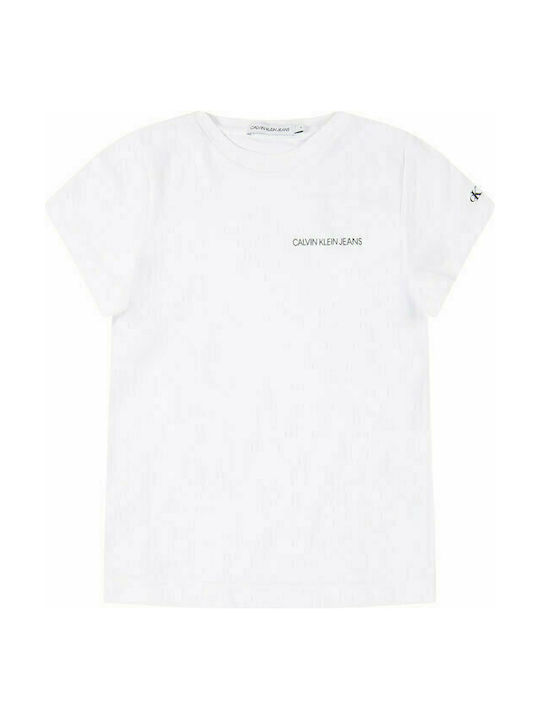 Calvin Klein Παιδικό T-shirt Λευκό