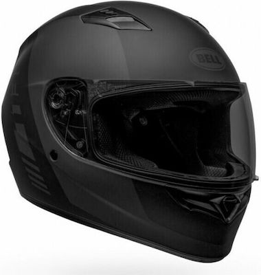 Bell Qualifier Full Face Helmet ECE 22.05 / DOT 1527gr Turnpike Black/Grey Matt BEL000KRA263