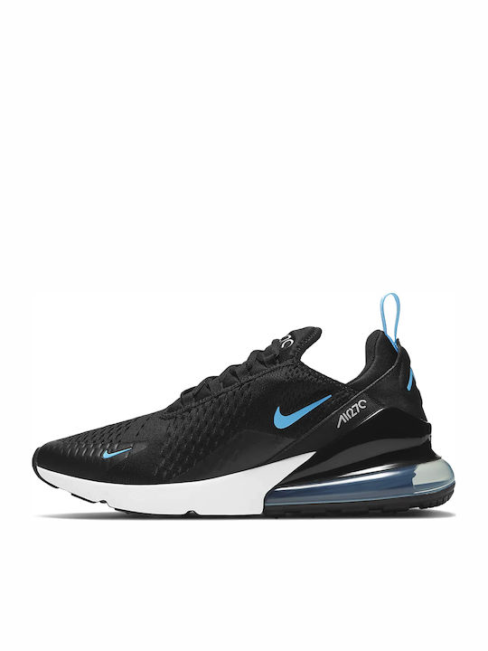 Nike Air Max 270 Ανδρικά Sneakers Black / White / University Blue