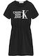 Children's Dress Short Sleeve Black