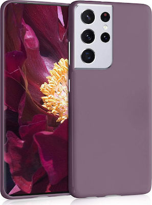 KWmobile Back Cover Σιλικόνης Grape Purple (Galaxy S21 Ultra 5G)