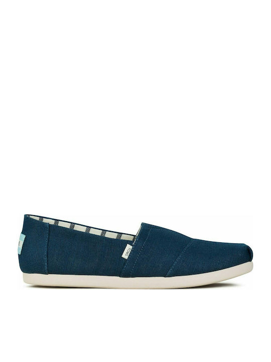 Alpargata Fabric Men's Espadrilles in Blue Colour