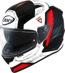 Suomy Speedstar Airplane White/Red Motorradhelm Volles Gesicht DOT / ECE 22.05 1400gr KR50206