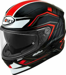 Suomy Speedstar Full Face Helmet DOT / ECE 22.05 1400gr Glow Red KR50234