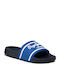 Kinder Badeschlappen Blau Slider Logo Boys