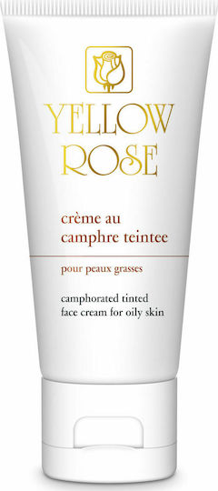 Yellow Rose Creme Au Camphre Tinted Face Cream For Oily Skin 50ml