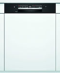 Bosch Εντοιχιζόμενο Πλυντήριο Πιάτων με Wi-Fi για 12 Σερβίτσια Π59.8xY81.5εκ. Μαύρο