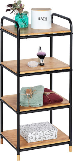 Bücherschrank 504384 72x33.5x92.5εκ. Natural - Black