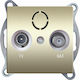 Aca Prime TV and Satellite Antenna Socket Termi...