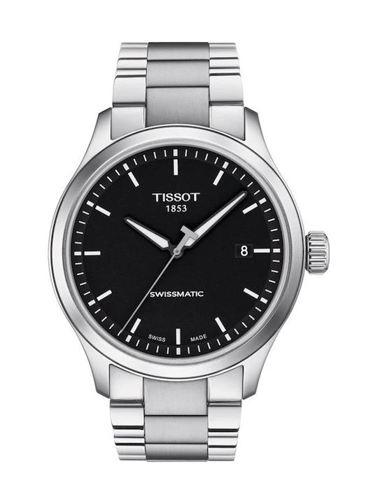 Tissot Automatic Watch with Metal Bracelet Silver T116.407.11