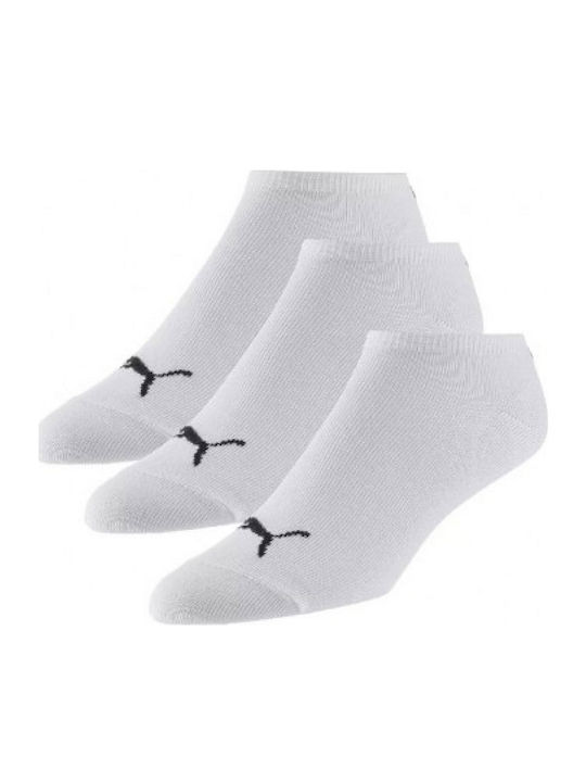 PUMA Детски къси спортни чорапи Invisible 3p Бе...
