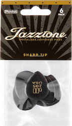 Dunlop Pene Chitară Jazztone Point Tip Pick Gro...