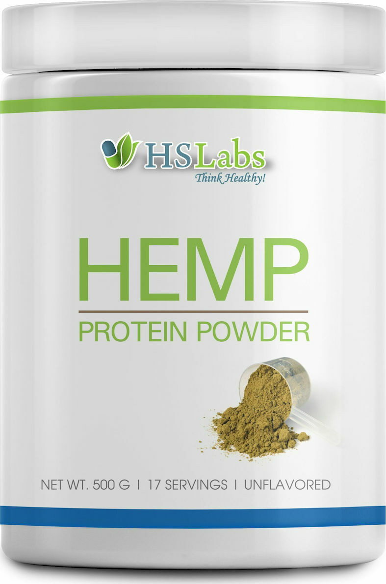 HS Labs Hemp Protein Powder 500gr Unflavored Skroutz.gr