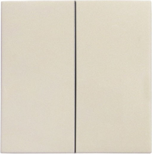 Adeleq Lighting Switch Front Double in Beige Color 15-0422