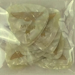 Prodigy Λαϊκή Medium Πένες 12τμχ White Pearl Prodigy Λαϊκή Medium Πένες 12τμχ White Pearl