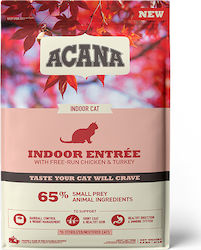 Acana Indoor Entrée Trockenfutter für erwachsene Katzen mit Türkei 4.5kg