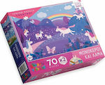 Kids Puzzle Μονόκεροι και Λάμα 140pcs for 5++ years Ελληνοεκδοτική