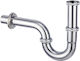 Viospiral Stainless Steel Siphon Sink with Output 32mm Silver