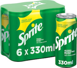Sprite Γκαζόζα Lemon Lime με Ανθρακικό 6x330ml