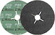 Morris Silicon Carbide Fiber Φύλλο Λείανσης Έκκεντρου Τριβείου K40 125x125mm