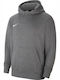 Nike Fleece Kinder Sweatshirt mit Kapuze und Taschen Gray Park 20