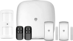 Chuango Wireless Alarm System with Motion Sensor , 2 Door Sensors , 2 Remote Controls and Hub (Wi-Fi / GSM)
