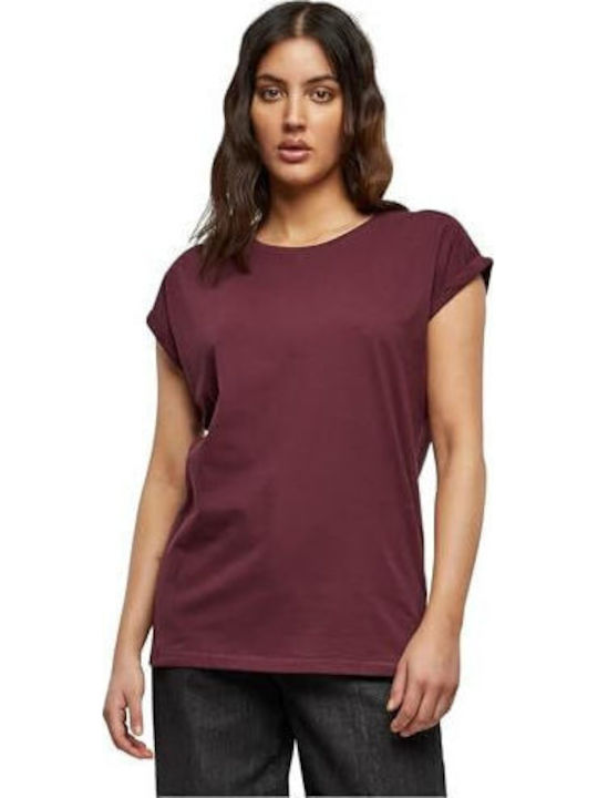 Urban Classics TB771 Γυναικείο T-shirt RedWine
