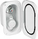 Lalizas Boat Hydraulic Spare Part Shower Enclosure with Mixer and White Lid