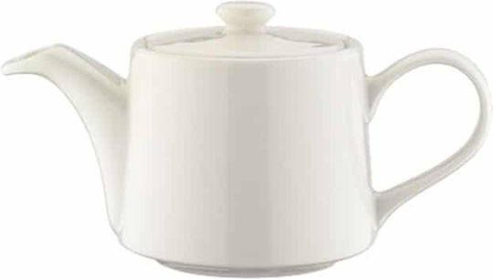 Bonna Banquet Tea Set with Cup Porcelain White 400ml 6pcs
