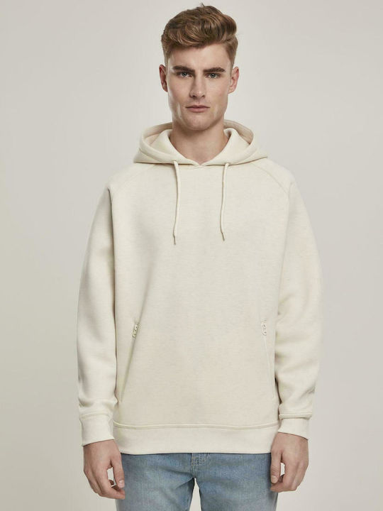 Urban Classics TB3100 Men's Sweatshirt with Hood and Pockets Beige