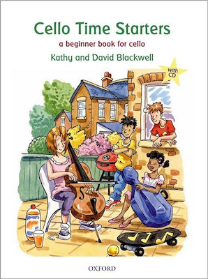 Oxford Kathy & David Blackwell - Cello Time Starters Children's Learning Method for Cello + CD